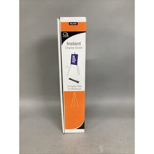 Quartet Instant Display Easel Folding & Portable 64" Tall Model 29E Holds 10 lbs